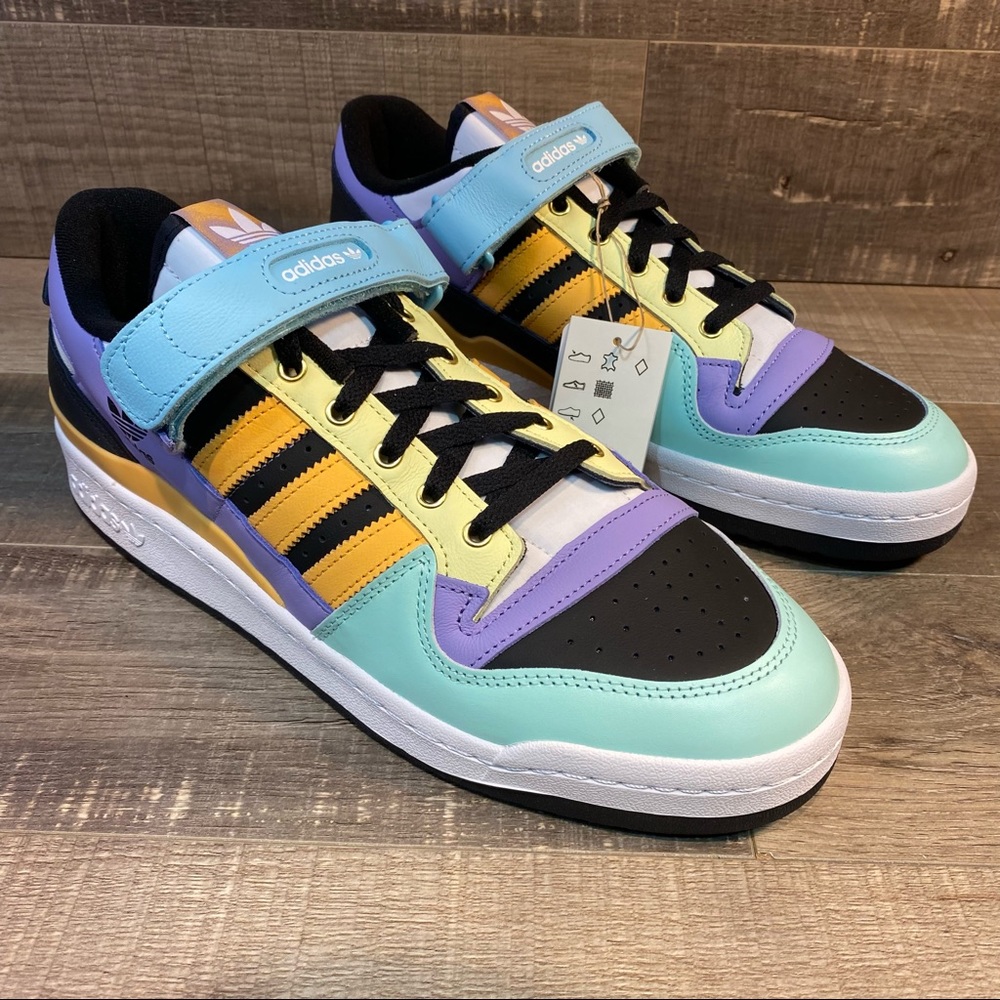 New Adidas Forum Lo Easter Multi Color, Size 10 M